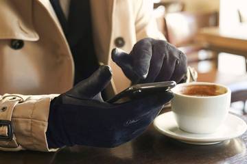 napo gloves: premium leather gloves with innovative touchscreen technology