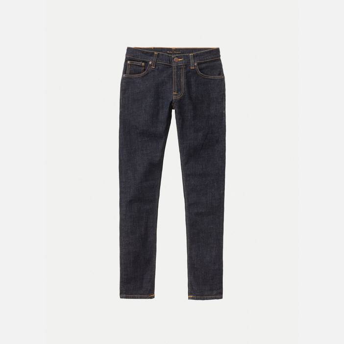 Tight Terry Rinse Twill Mid Waist Tight Fit Men's Organic Jeans W24/L30 Sustainable Denim | Nudie Jeans