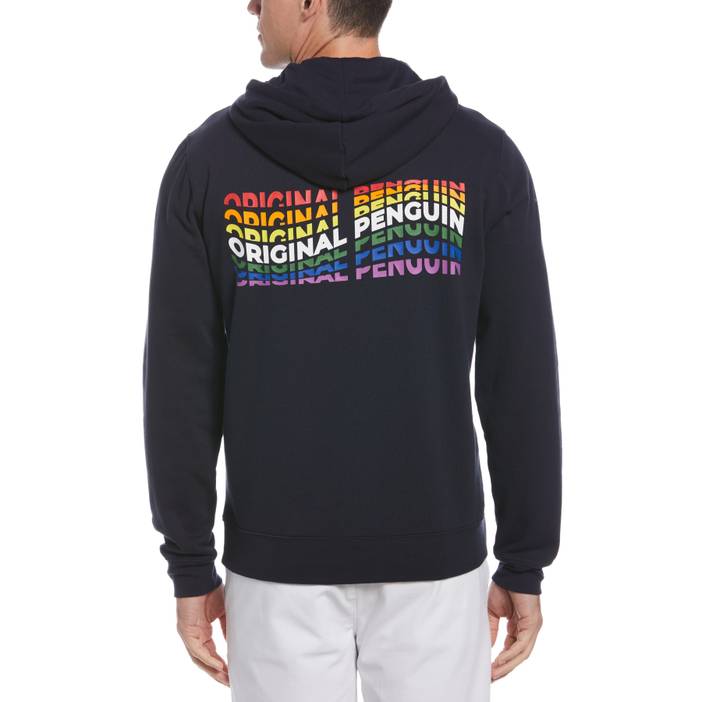 Men's Rainbow Pete Pride Hoodie | Original Penguin