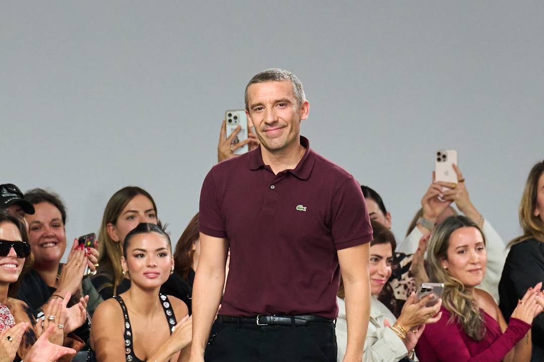 Julien Dossena alla presentazione SS25 di Rabanne.
