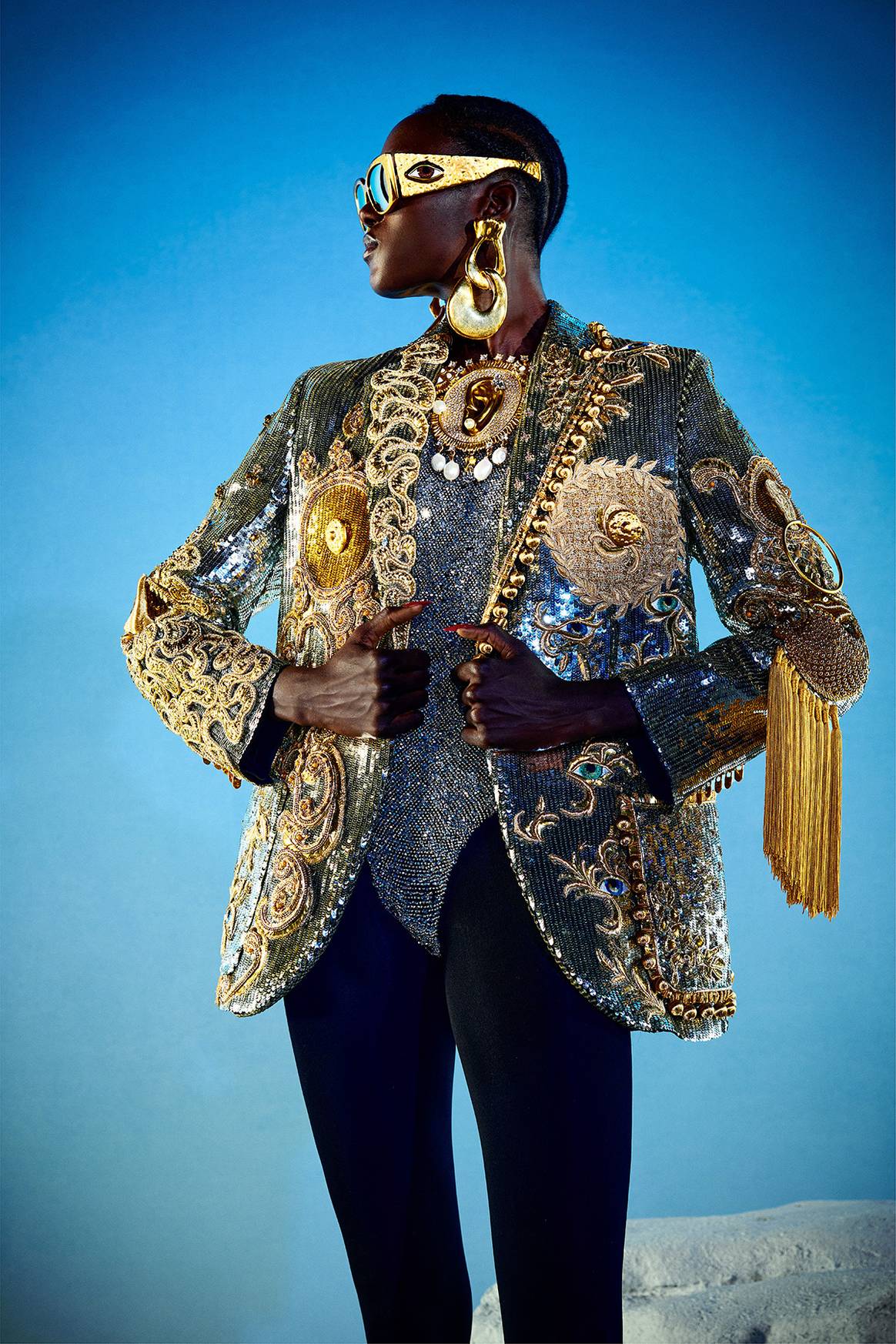 Photo Credits: Schiaparelli, colección prêt-à-porter Primavera/Verano 2022.