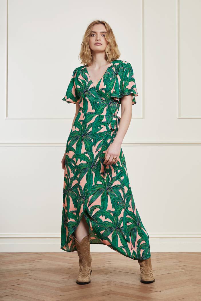 Archana Sleeve Short Dress | Fabienne Chapot