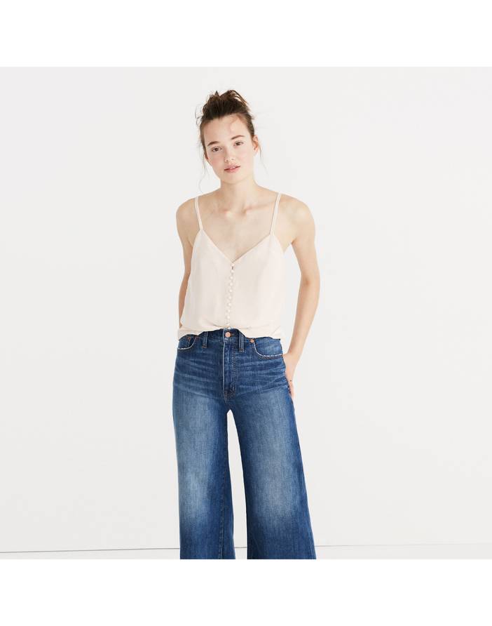 Silk Button-Down Cami | Madewell