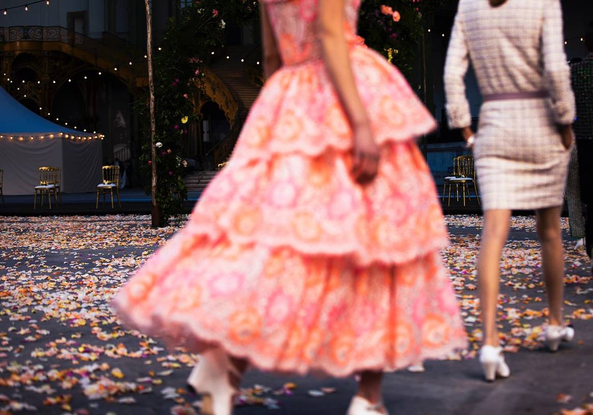 Chanel looks to wedding parties for spring haute couture