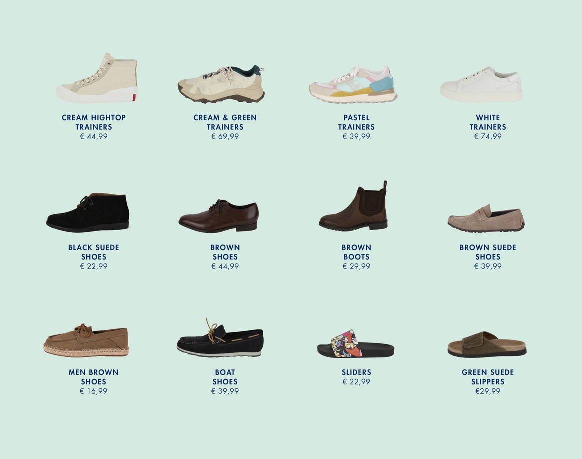 Footwear must-haves van TK Maxx.