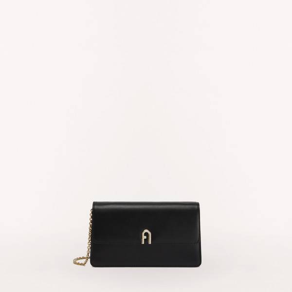 Diamante Mini Bag Xl Nero Black Soft Calf Leather Woman | Furla