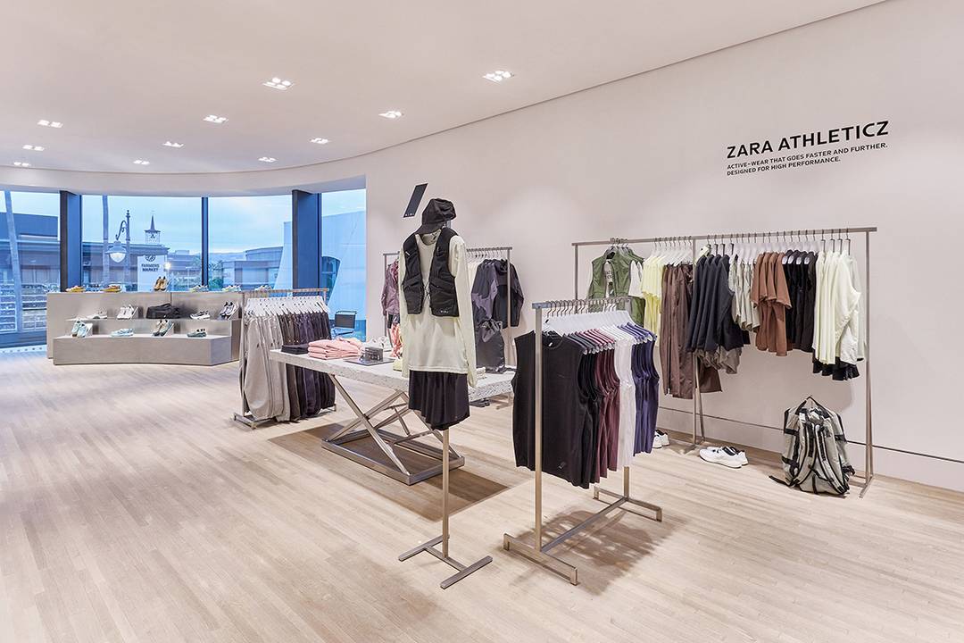 Zara “flagship store” at The Grove shopping centre in Los Angeles, California (US).