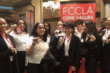 Newark School of Fashion & Design students win prizes at FCCLA