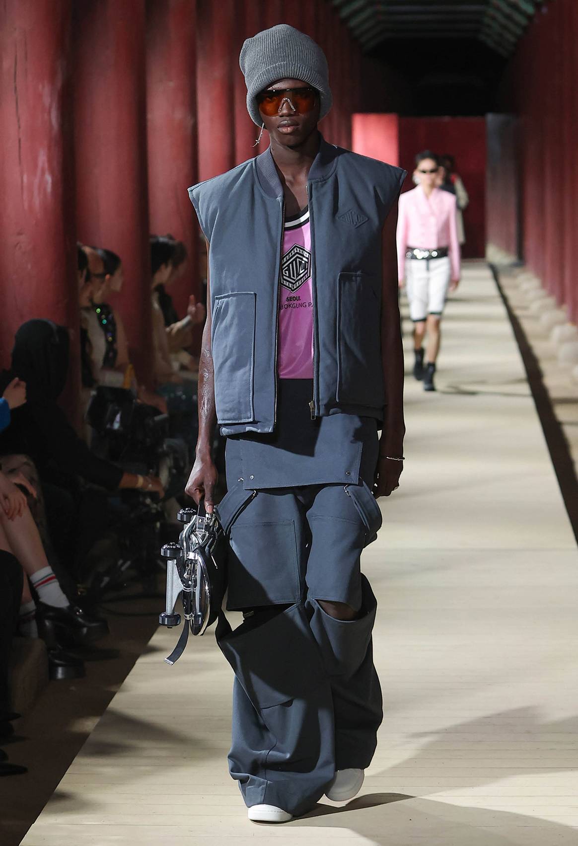 Photo Credits: Gucci, desfile de presentación en Seúl de la colección Crucero 2024. Fotografía de cortesía.