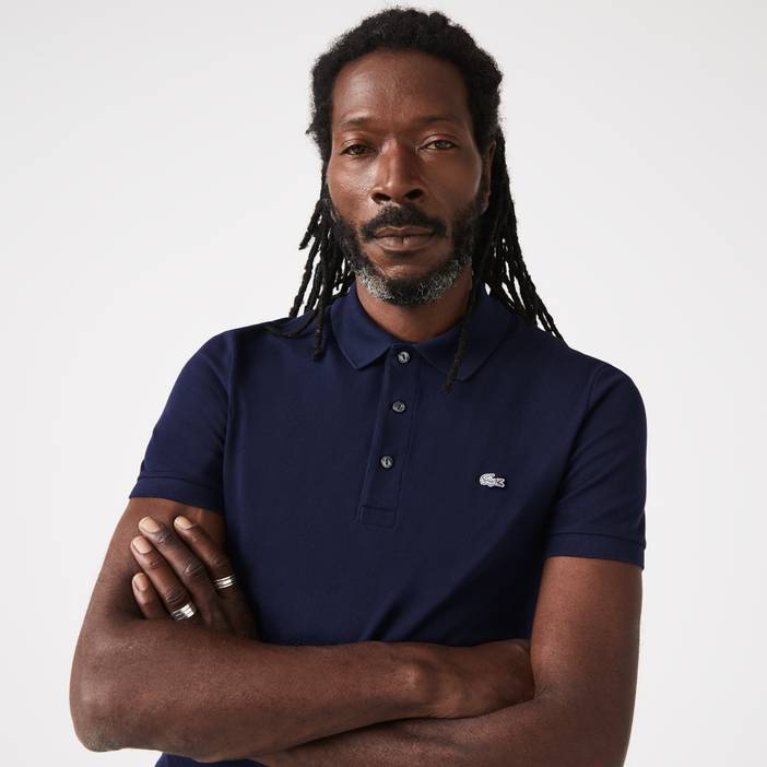 Slim Fit Lacoste-Polo aus dehnbarem Petit Piqué | Lacoste