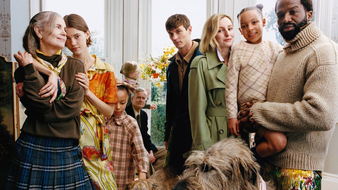 Highgrove x Burberry collection campaign