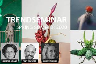 22 januari - SS2020 Trend seminar met Christine Boland, Christine Foden & Tony Bannister (SCOUT)!