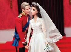 William en Kate krijgen eigen pop