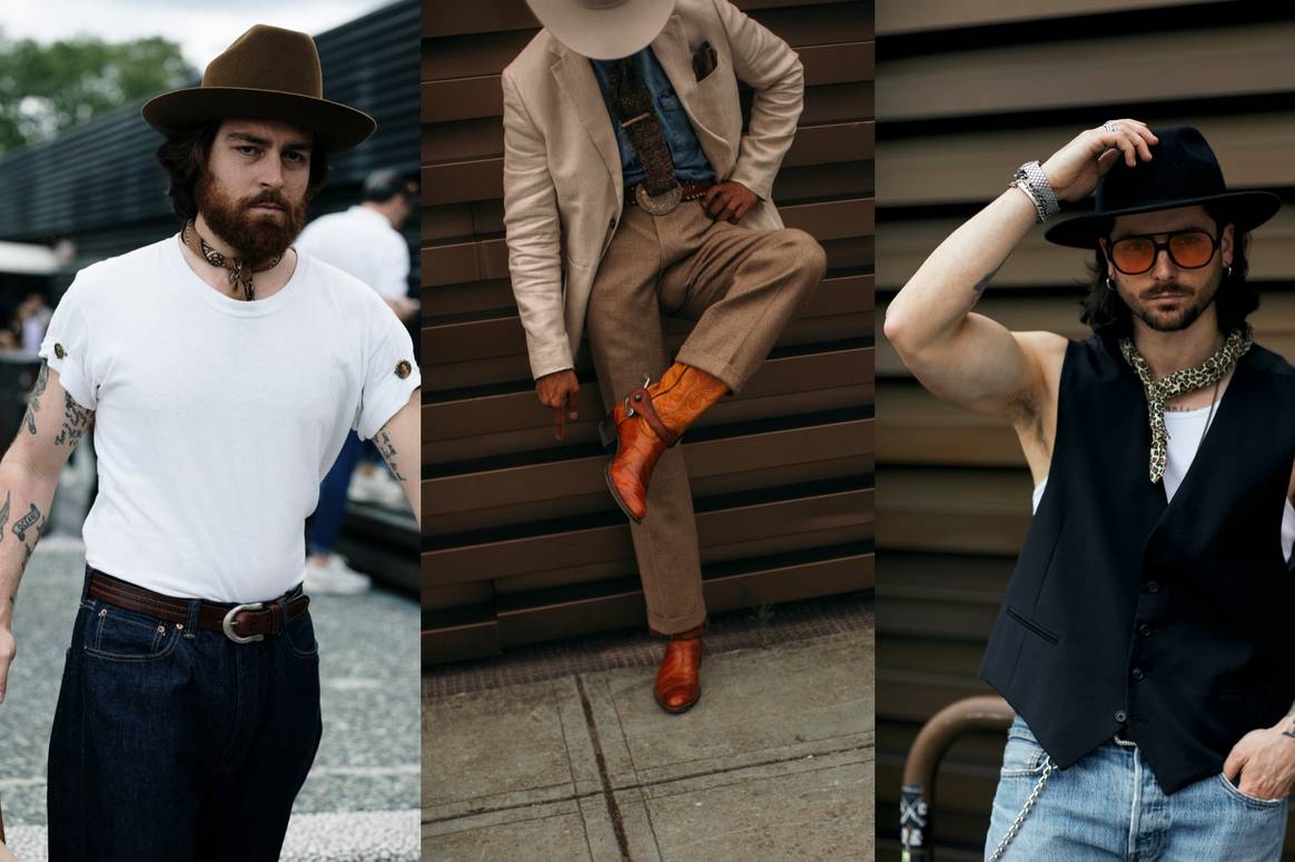 Pitti cowboys. Images: Spotlight Launchmetrics