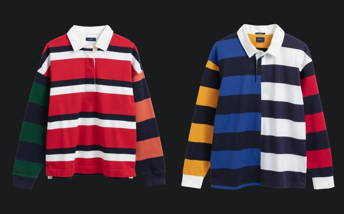 GANT VIERT 50 JAAR HEAVY RUGGER MET UPCYCLED COLLECTIE