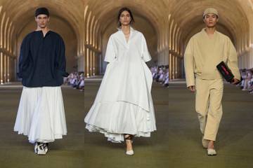Jacquemus se inspira en el mundo rural en el Palacio de Versalles para cerrar la Semana de la Moda