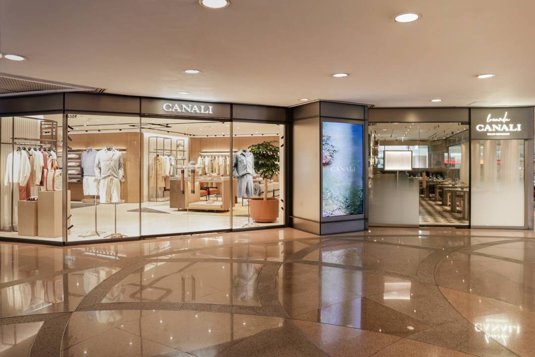 Tienda de Canali en Hong Kong