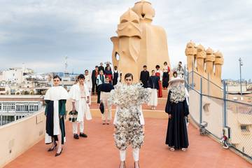 080 Barcelona Fashion: Moda i arquitectura en La Pedrera
