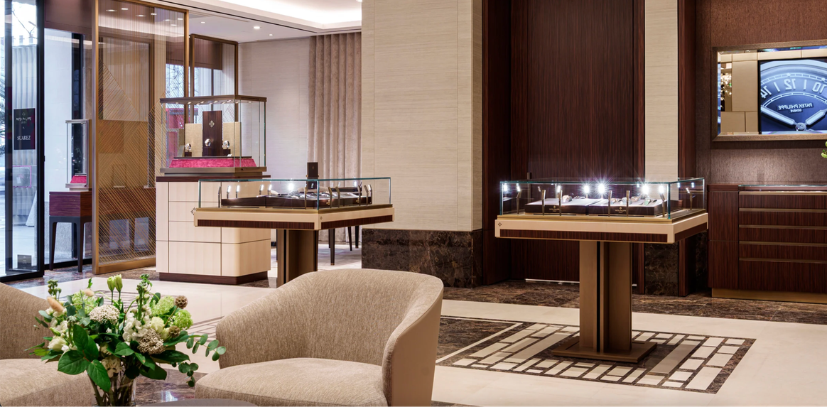 Nueva tienda de Patek Philippe en Madrid.