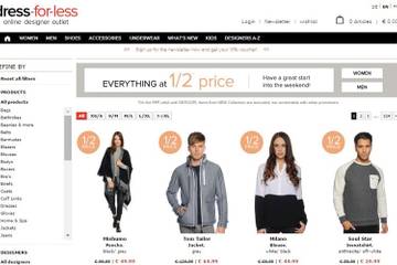 Privalia vende Dress For Less y se centra en España, Italia, México y Brasil