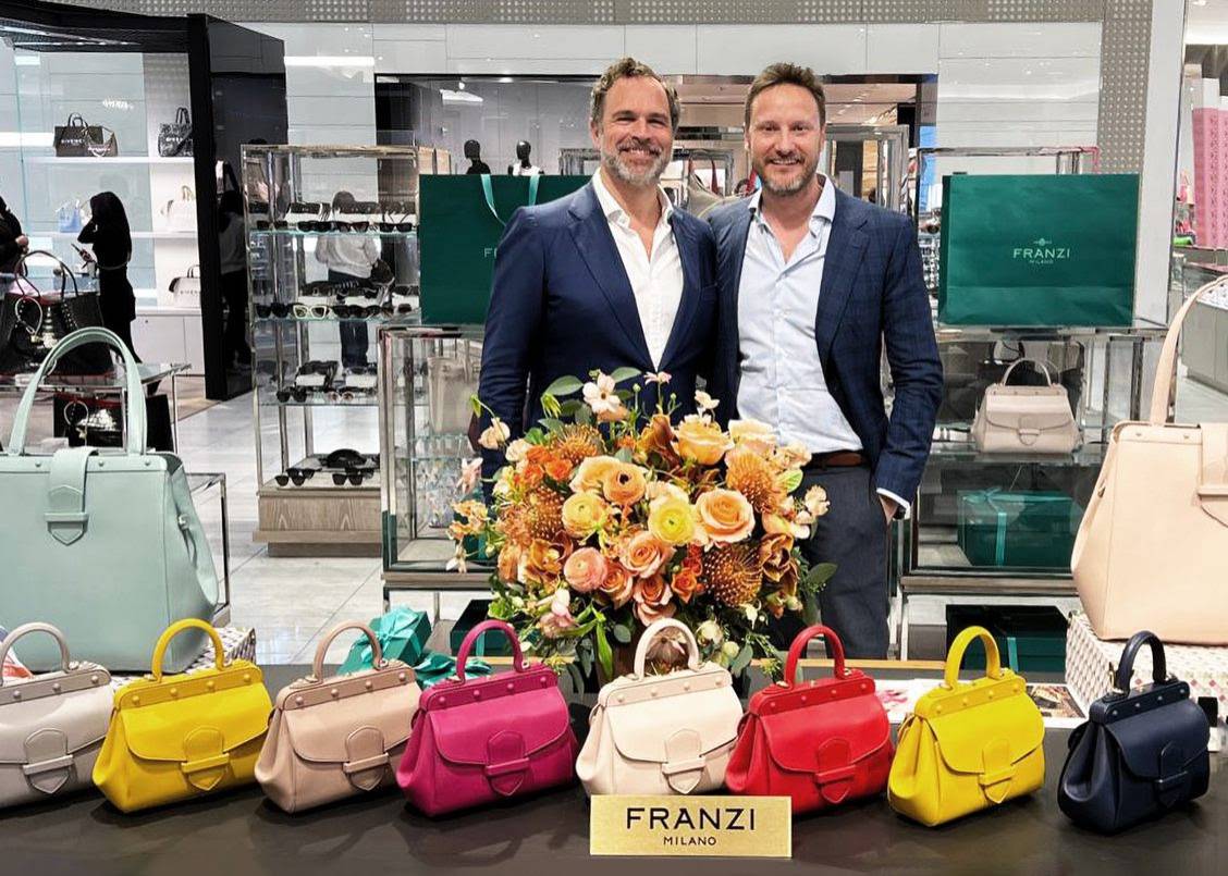 Marco Calzoni e il socio Stefan Oelze, da Neiman Marcus, courtesy of Franzi