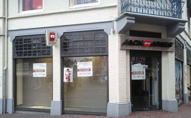Leegstand in de winkelstraat is licht afgenomen