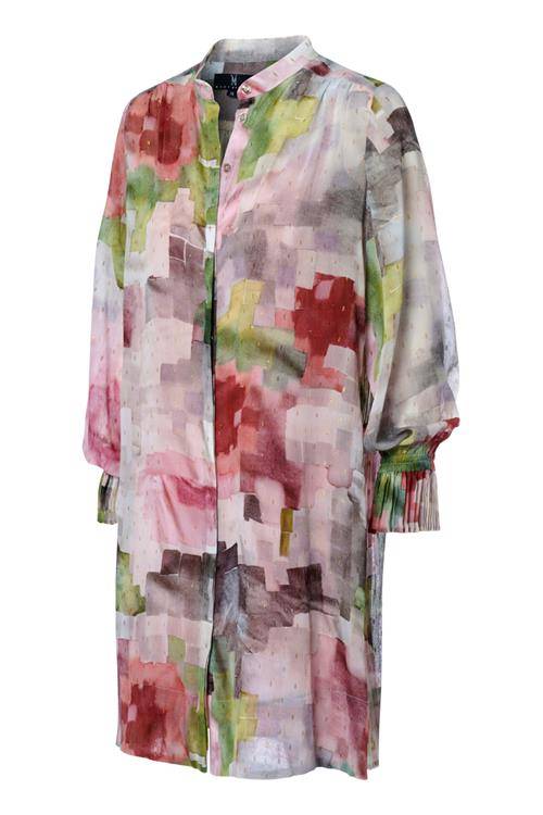 Kenny Print Tuniek Grijs / Multi Maxi | Mart Visser