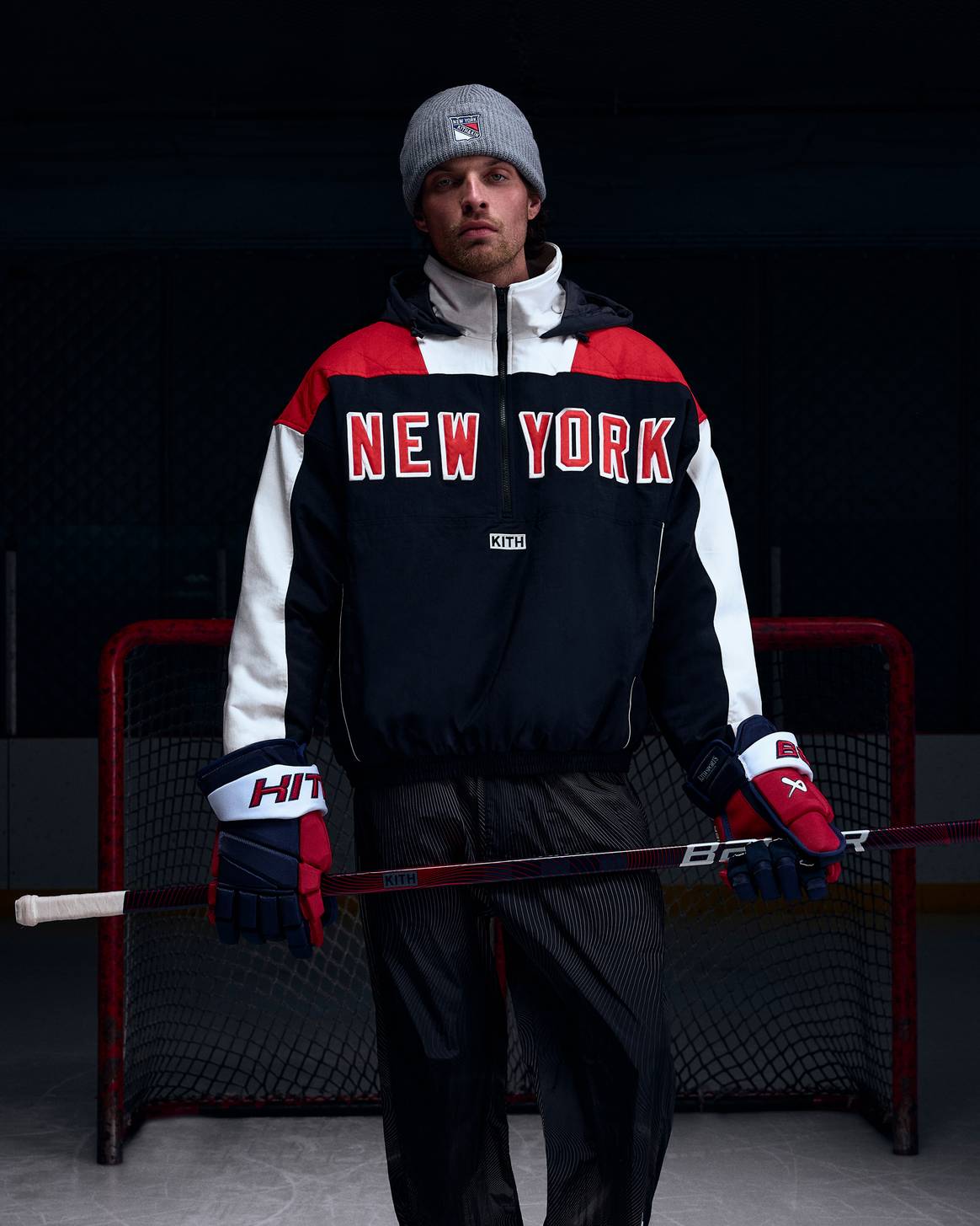 Kith for the New York Rangers collection