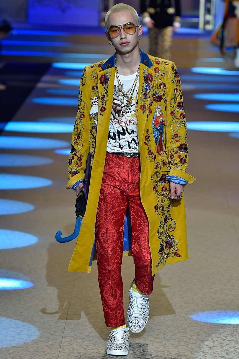 Mode à Milan : élégance et strass pour Dolce & Gabbana