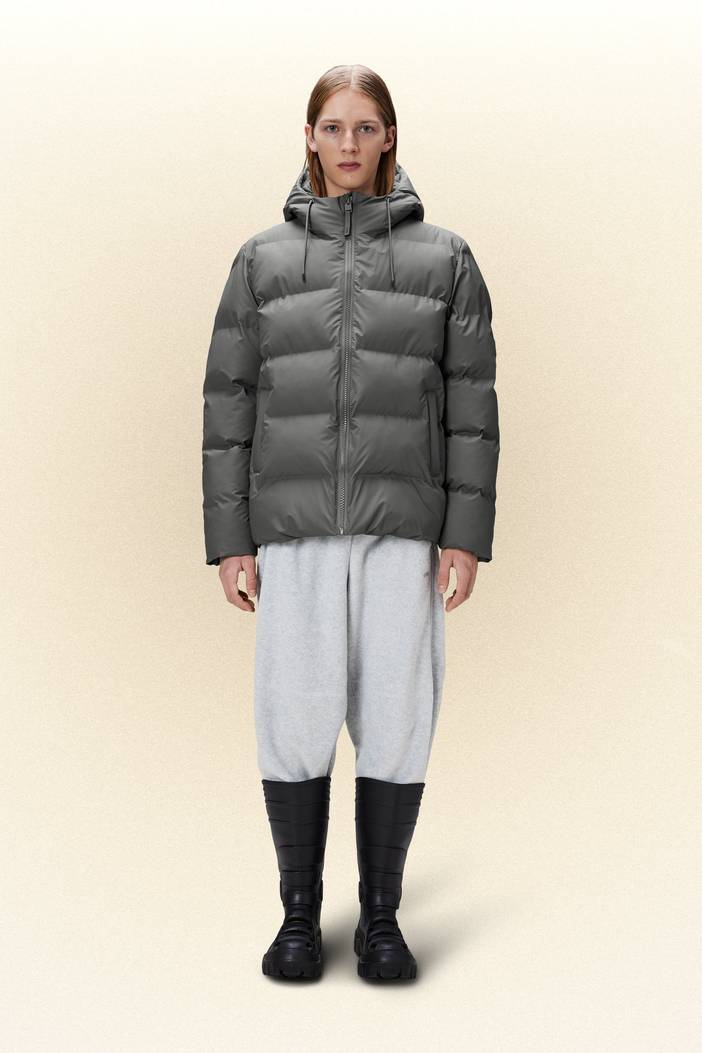 Alta Puffer Jacket - Black | Rains