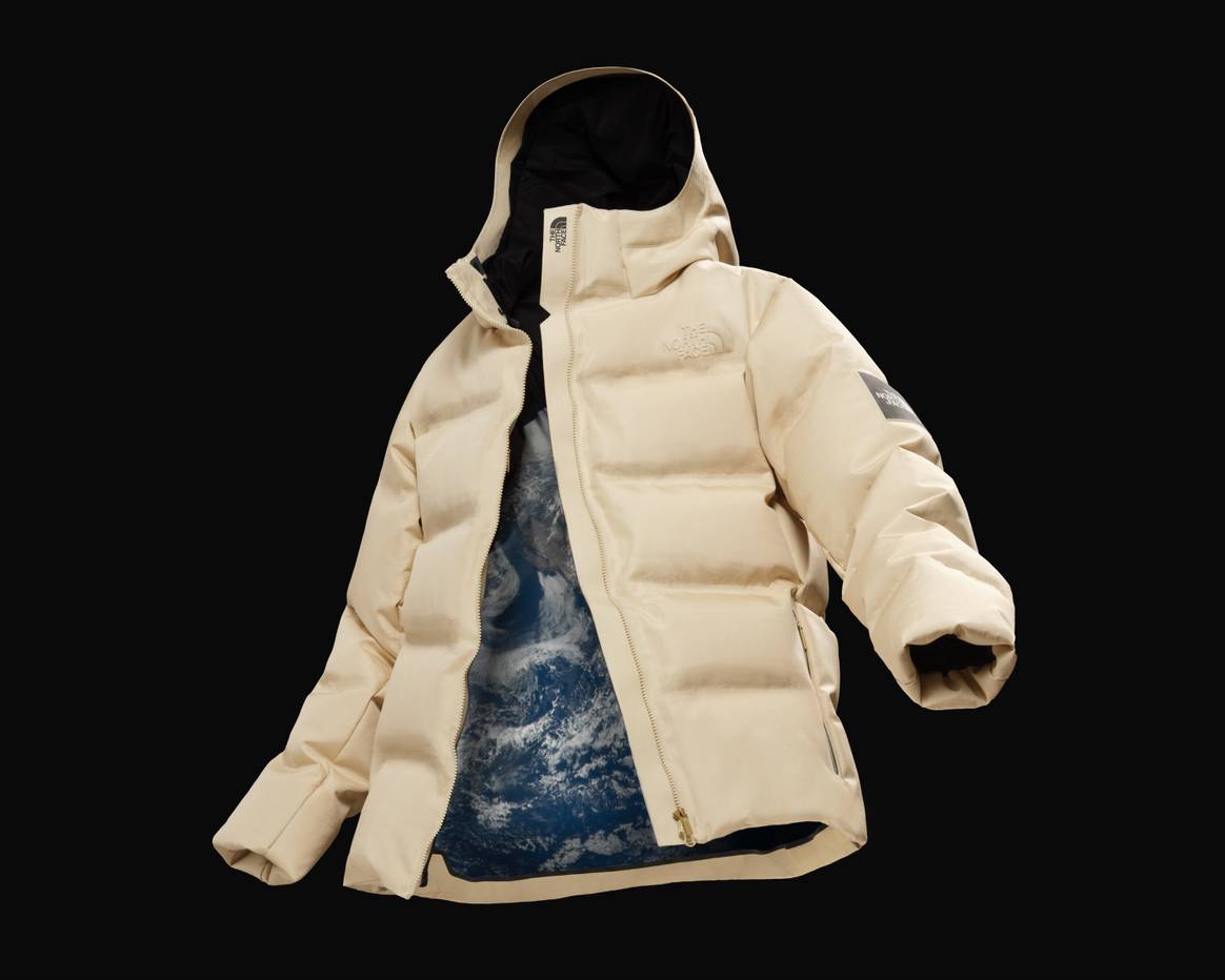 The Moon Parka, developed through joint research with Goldwin Inc.,  is the world's first outerwear jacket utilising Brewed Protein fibrers.