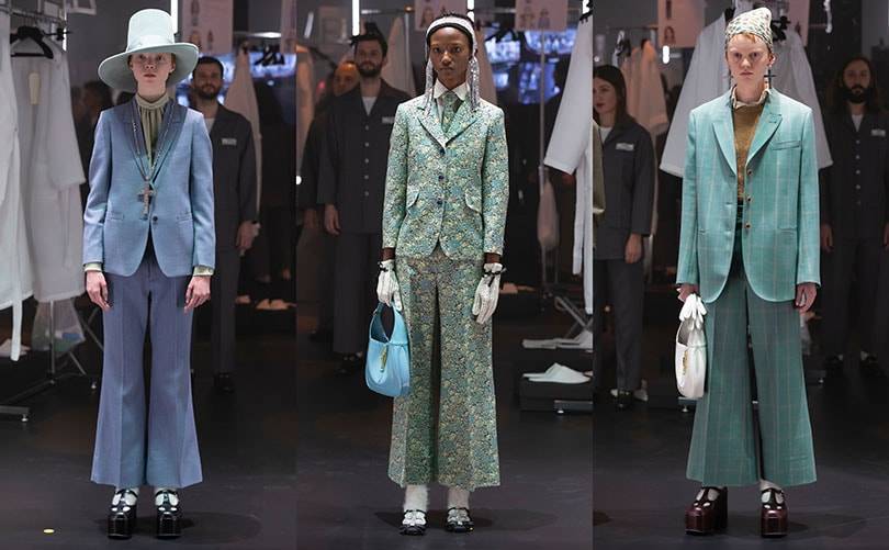 En images : le défilé Gucci automne-hiver 2020-21