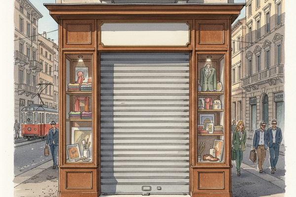 Ha chiuso Bardelli, storico negozio di abbigliamento in corso Magenta, a Milano