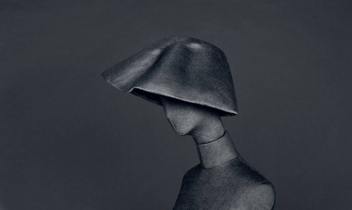 Cristóbal Balenciaga, dress in marquisette, winter 1967, Palais Galliera © Pierre Even