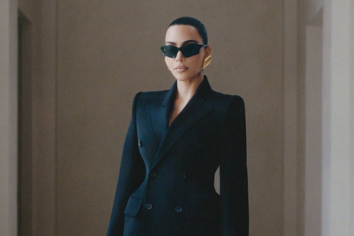 Kim Kardashian para Balenciaga. Imagen: Balenciaga