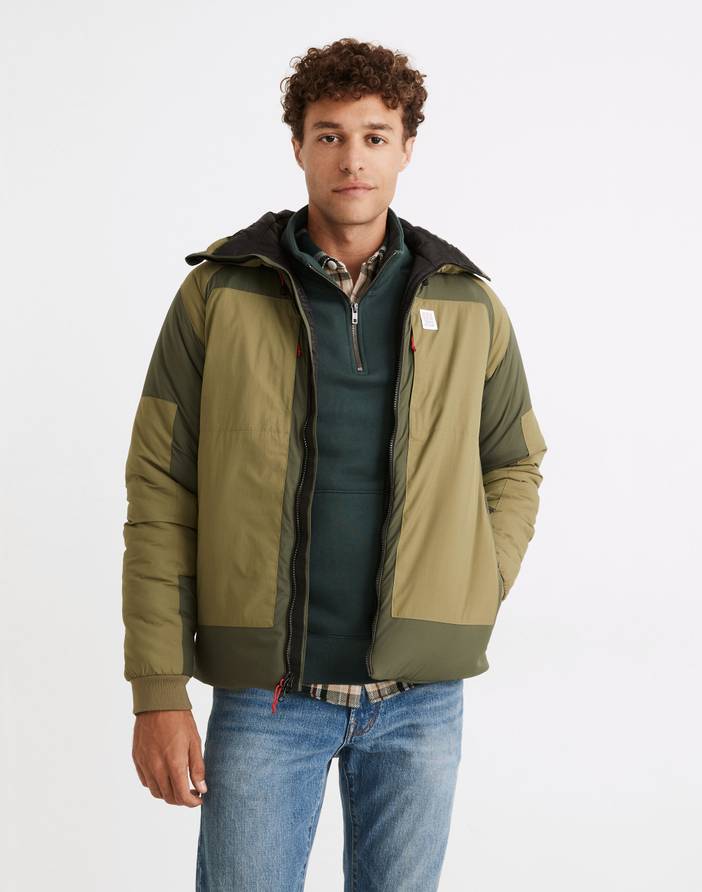 Topo Designs® Mountain Puffer Hoodie Jacket | Madewell