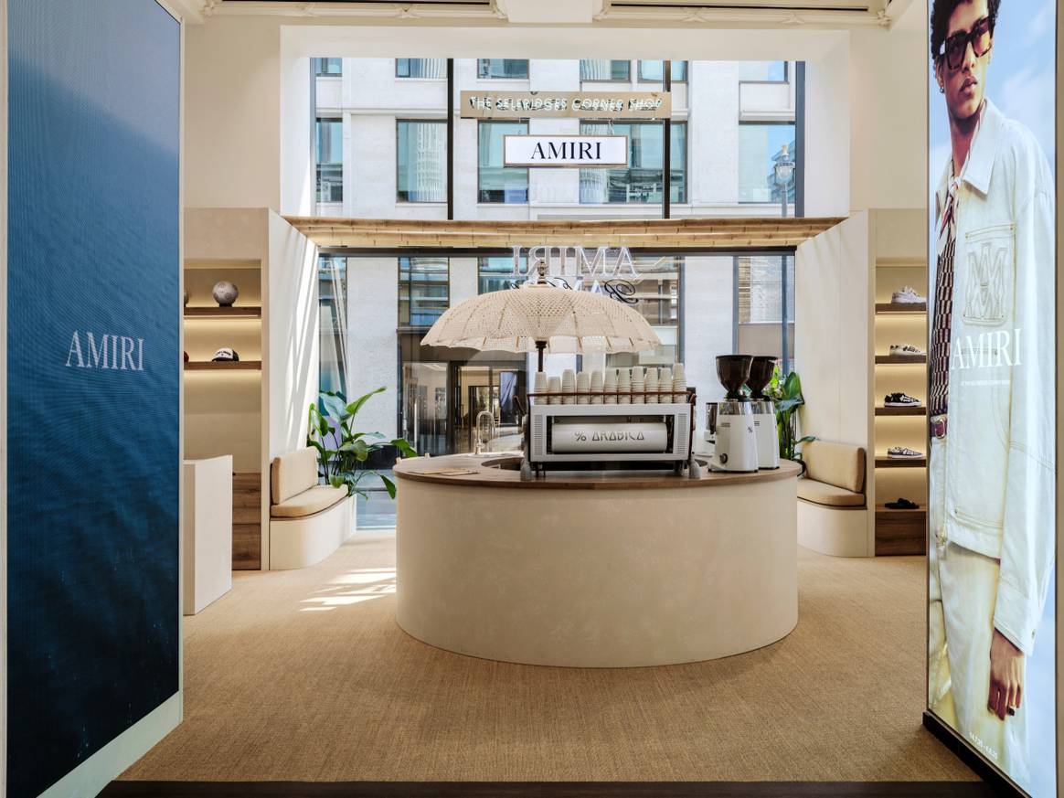 Amiri Beach Club pop-up at The Corner Shop, Selfridges