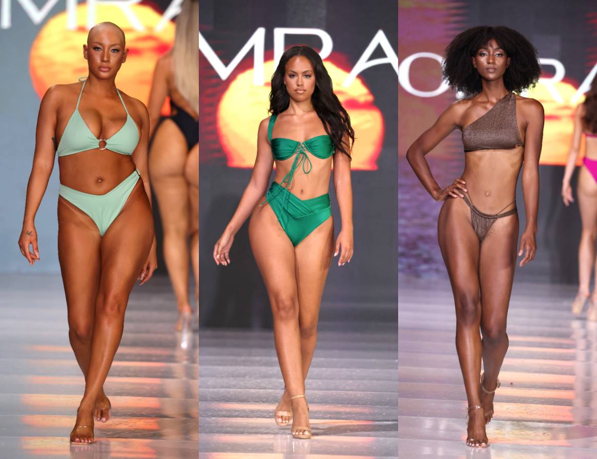 Looks from Omray Swimwear's Miami Swim Week, 2024.