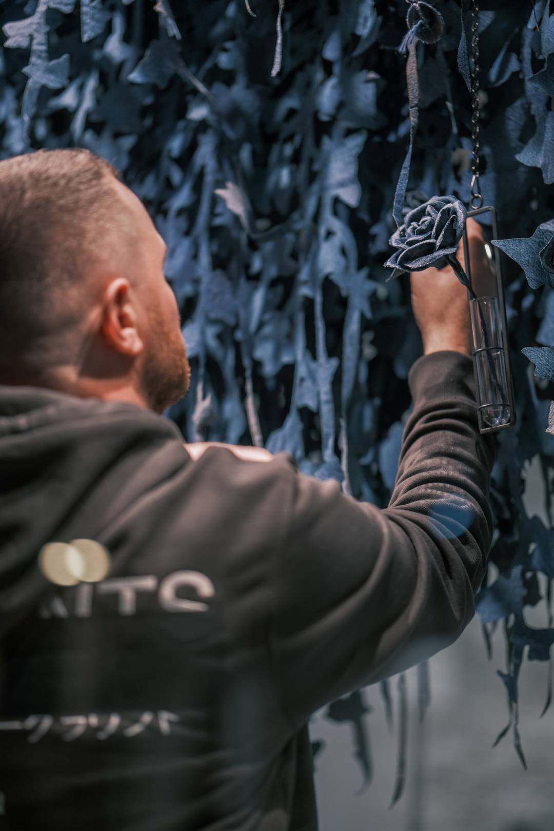 AllSaints x Ian Berry window installation