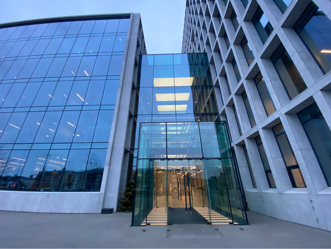 Eingang Bestseller HQ in Aarhus. Foto: FashionUnited