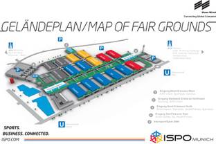 Ispo mit neuer Hallenaufteilung