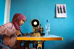 Budding Somalian student: Next fashion designer to watch