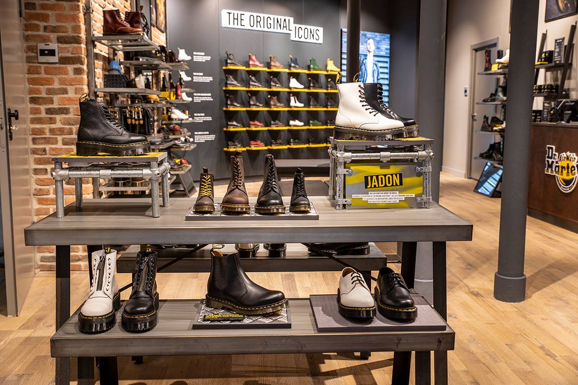 Photo Credits: Nueva tienda de Dr. Martens en Barcelona. Cortesía de Dr. Martens.