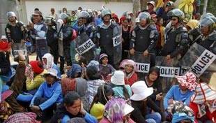 Kledingarbeiders in Cambodja en Haïti eisen hoger loon