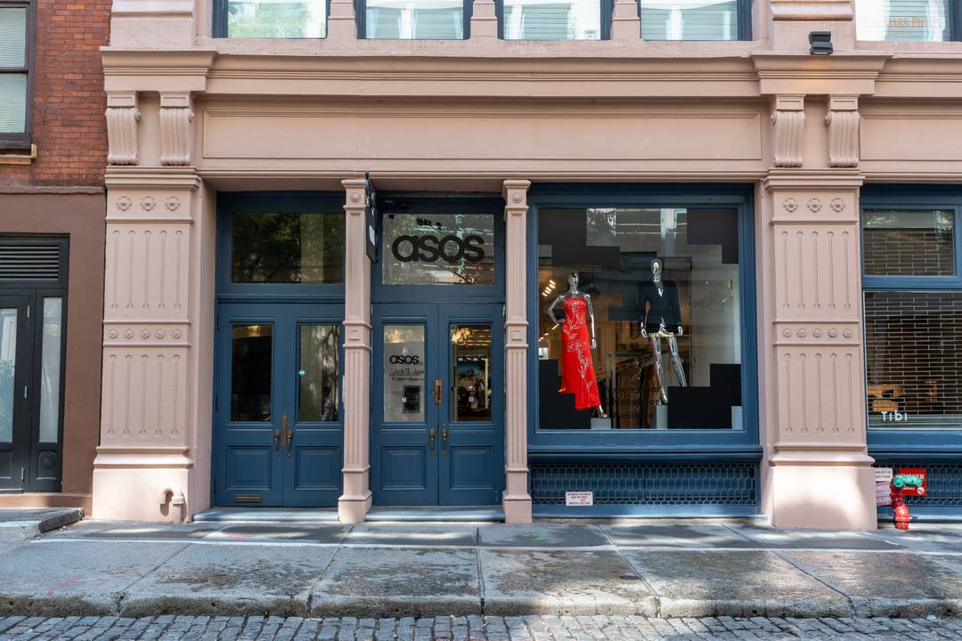 Asos New York pop-up store.