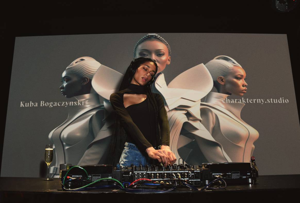 Syky New York Fashion Week party. Image: Syky