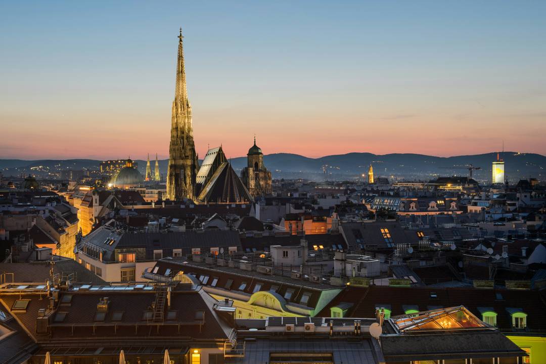 Die österreichische Hauptstadt Wien.