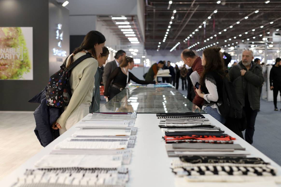 Image: Visitors at Texhibition | Credit: Texhibition
