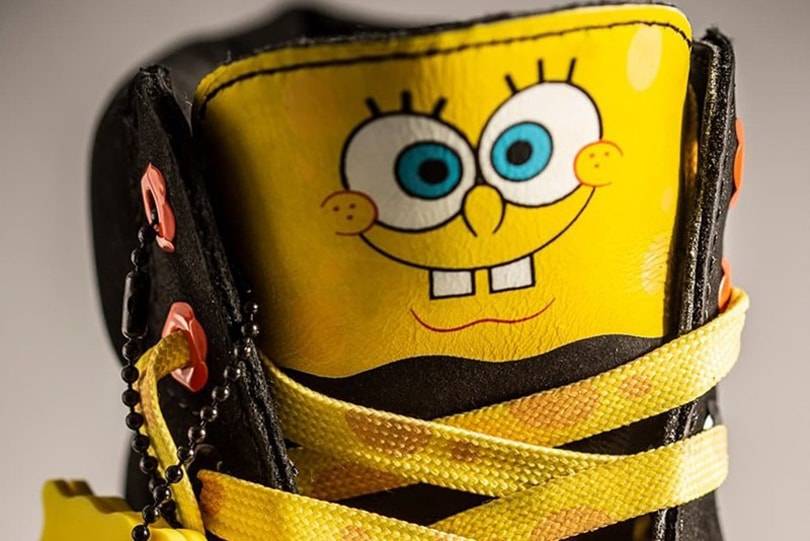 Timberland выпустит ботинки с Губкой Бобом
