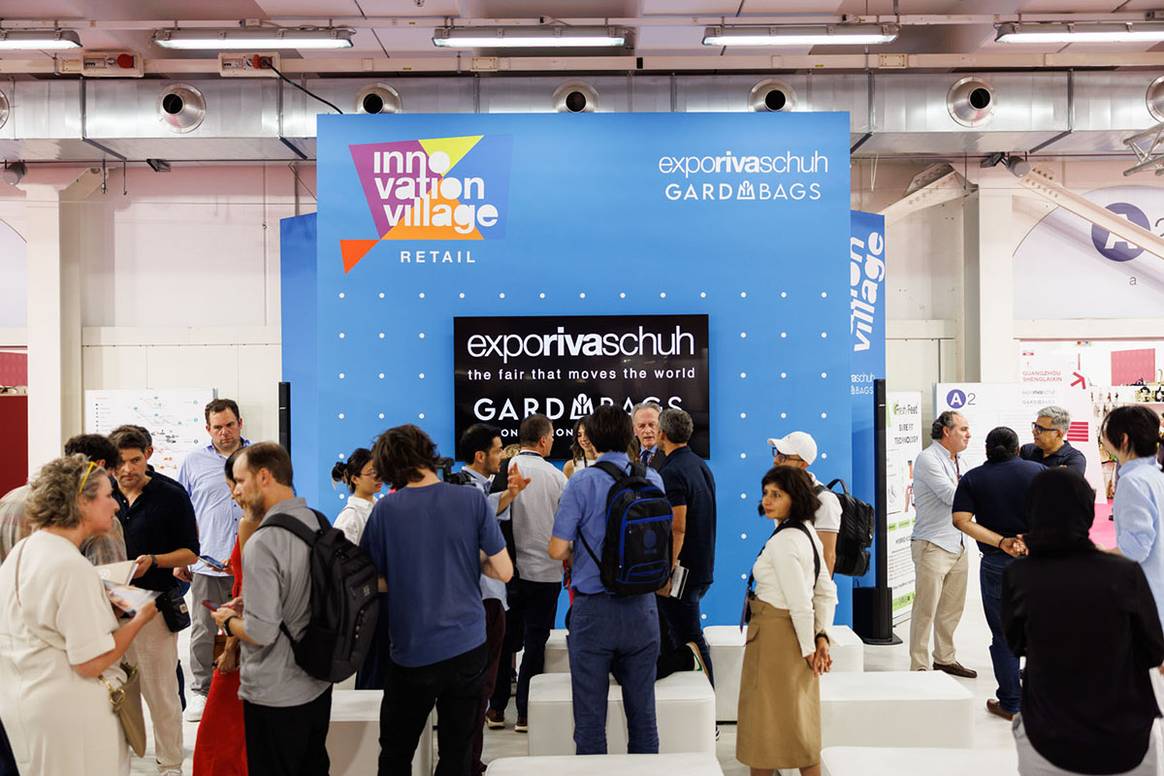 El salón Expo Riva Schuh & Garda Bags durante su 103ª edición de junio de 2025.